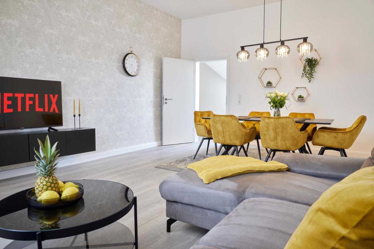 Schlossberg Residences - Xxl-Design-Apartment Mit Schlossblick Fuer Bis Zu 12 Personen Schwetzingen Eksteriør bilde