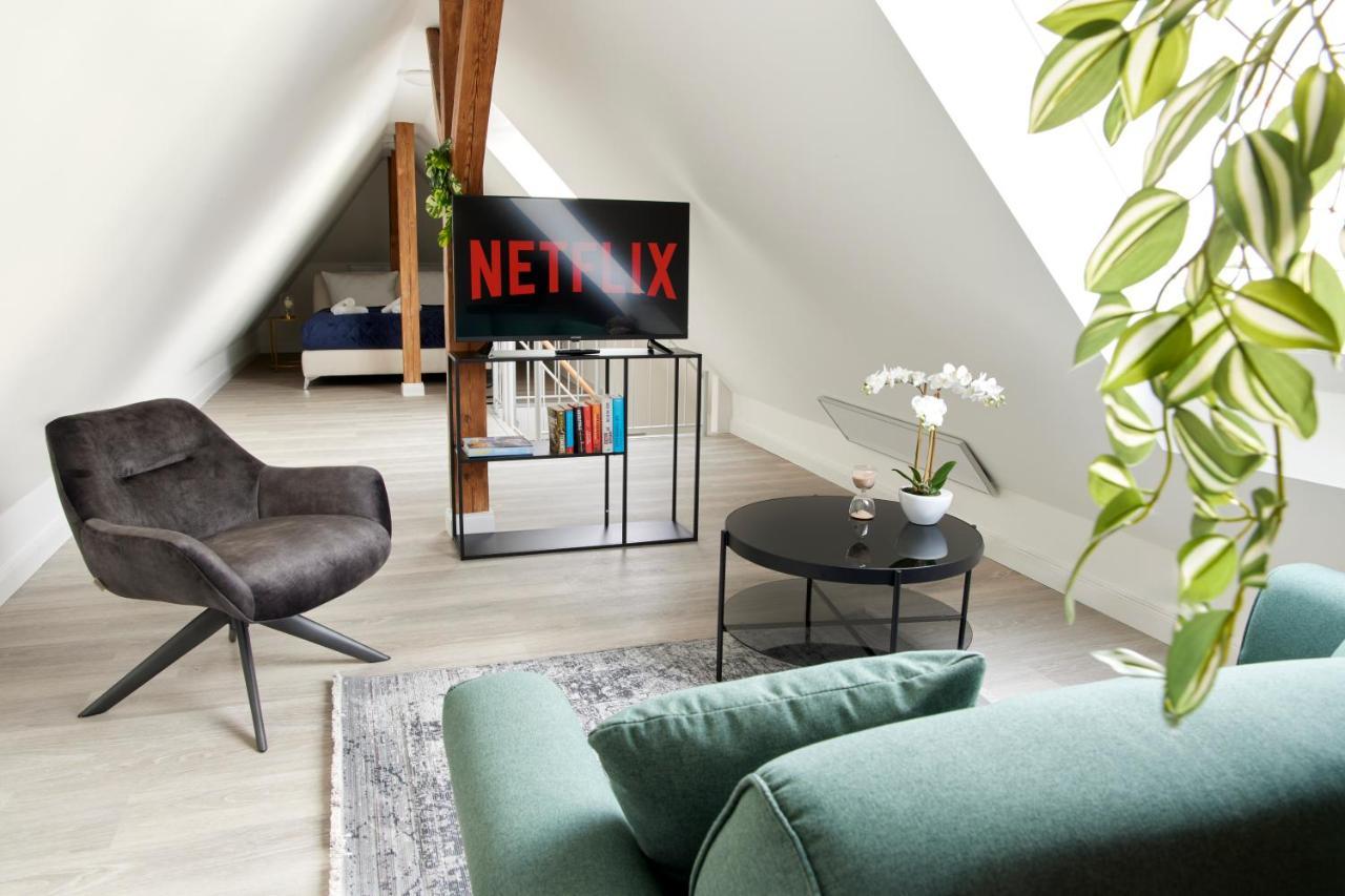 Schlossberg Residences - Xxl-Design-Apartment Mit Schlossblick Fuer Bis Zu 12 Personen Schwetzingen Eksteriør bilde